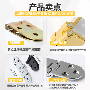บานพับเหล็กกล้าไร้สนิม Lema Hardware ขนาด 32 มม. สำหรับใช้กับโต๊ะ - Product Image 3