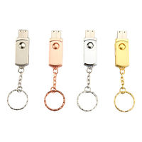 Clé USB OEM 128 Go 64 Go 32 Go 16 Go 8 Go 4 Go 2 Go 1 Go Clé USB pour smartphone Clé USB 2.0 Clé USB pivotante en métal Cadeaux