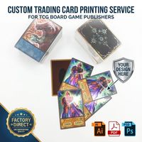 Cartas de Tarot con Borde Dorado Personalizado, Mazo de Oráculos, Adivinación Espiritual Indie, Acabado Mate, Caja Plegable, Fabricación por Contrato, Juego de Mesa