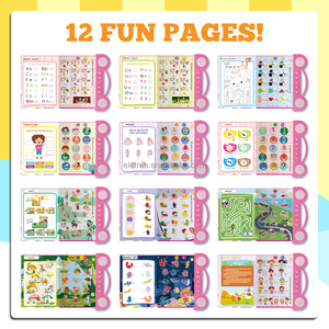 Livre Électronique Interactif Rechargeable Bilingue (Français-Anglais) pour Enfants – Machine Pédagogique Intelligente à Lecture Sonore - Product Image 4