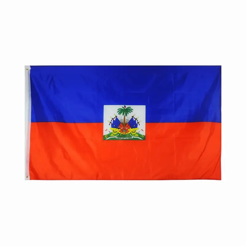 3 × 5フィートFlags All Countries Digital Printing Haiti旗