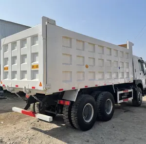 חדש ומשמש Dump משאית Howo 371 375 6x4 A7 8x4 טיפר משמש Dump משאית סין מחיר