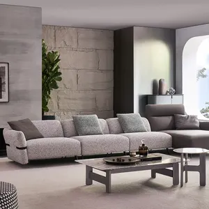 Juego de sofás de estilo moderno de alta calidad, muebles de sala de estar para muebles para el hogar con diseño Simple