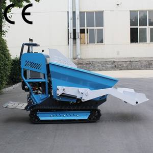 Mini Crawler Dumper for Agricultural Loading & Transportation Loading Capacity 500kg <b>Garden</b> Dump <b>Truck</b> - Product Image 1