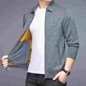 Giacca da Uomo di Qualità Garantita, Stile Unico, <span class=keywords><strong>Cappotto</strong></span> da Uomo, Giacca Business, Blazer Sartoriale in Lana - Product Image 1