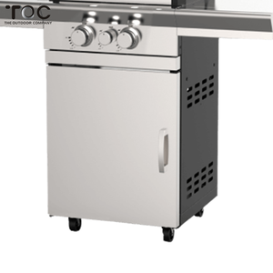 Gril de Barbecue de <span class=keywords><strong>ménage</strong></span> de jardin populaire gril de BBQ extérieur branchement de gaz commercial avec le chariot - Product Image 3