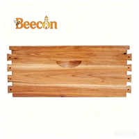 4-lagiger kompletter Langstroth-Bienenstock mit 10 Rahmen, 8 Waben, wachsbeschichtetem Holz, komplettes Set, Bienenstock-Starter-Kit