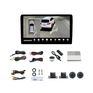 Wemaer 360 Camera Car Accessories 2023 Apple Carplay Dashboard Cd Player Car Audio System Split Screen For Fj Cruiser Audi A4 B8