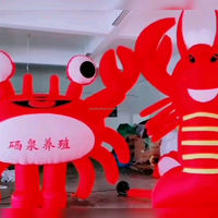 Écumeur gonflable géant pour publicité de fruits de mer, vente en gros au japon ou à l'usine