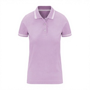 Polo pour femmes de qualité supérieure, broderie personnalisée, uniforme décontracté pour entreprise, polo de travail, vente en gros directe d'usine, services OEM - Product Image 1