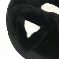 Nouveau Design, vente en gros, meubles d'intérieur, série d'animaux, en forme de chat mignon, canapé doux et confortable, fauteuil pouf pour enfants