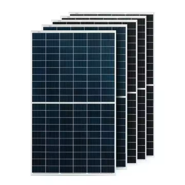 OEM Your Brand All Black Photovoltaic PV Panels 425W 440W 500W 550W 600W Solar Panel Price with CE INMETRO