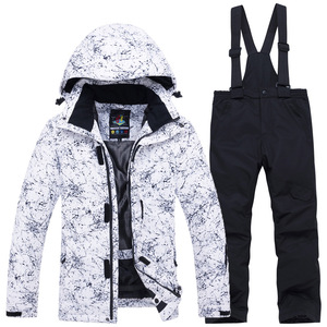Chaquetas de esquí para niños y niñas, pantalones de esquí resistentes al viento, impermeables, trajes de esquí para la <span class=keywords><strong>nieve</strong></span> - Product Image 3