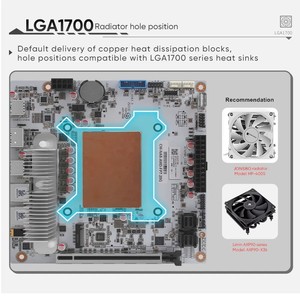 AMD RY-Zen 7 8845hs 8-bay NAS Bo mạch chủ 2x10g lans usb4 2 * SFF-8643 đến 8 * SATA 2xnvme pciex16 2xddr5 Mini ITX tường lửa Mainboard - Product Image 6