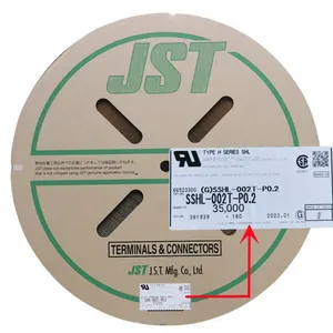 Originale e nuovo contatto GH JST SSHL-002T-P0.2 Wire to Board1.25mm passo 30-26 AWG terminale di crimpatura in vendita