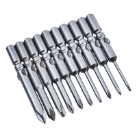 Embouts de tournevis cruciformes Ph0 Ph1 Ph2 60mm de longueur Embouts de tournevis cruciformes électriques 6mm