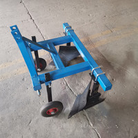 Implemento de tractor, arado Ridger pequeño, máquina de zanjas y estriado simple