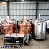 Umsolid — bouilloire à brassage en cuivre rouge, 1000l, 10hl, accessoire pour brassage de bière