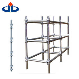 Layher Allround Scaffolds Ringlock Scaffolding Construction Scaffoldings Material With Pipe Lock Pin Used in Italian House - Product Image 1