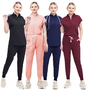 2025 Niaahinn vente en gros gommages médicaux multi-scène infirmière/hôpital/Spa uniforme ensemble salon et clinique à la mode <span class=keywords><strong>tenue</strong></span> de soins de santé pour femmes - Product Image 2