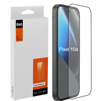 Protection d'écran en verre trempé 9H transparente à couverture intégrale avec bords en soie 2.5D anti-rayures pour Google Pixel 9 10 10A 11 PRO XL