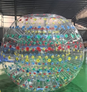 Haute qualité Zorbing roulant gonflable Zorb Ball château gonflable <span class=keywords><strong>de</strong></span> bonne qualité pour le produit d'aventure en descente - Product Image 3