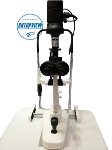 SHTOPVIEW Microscope stéréoscopique convergent 2 étapes BL-66B de Microscope à lampe à fente - Product Image 2