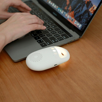 Mesin Tidur Mini USB untuk Rumah Tangga dengan Lampu Pernapasan, Timer, Fungsi Memori, Alat Bantu Tidur Suara Putih Portabel untuk Dewasa