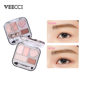5 Colors Daily Makeup Glitter <strong>Eyeshadow</strong> Matte Shimmer Palette Oem Cosmetics Eye Makeup