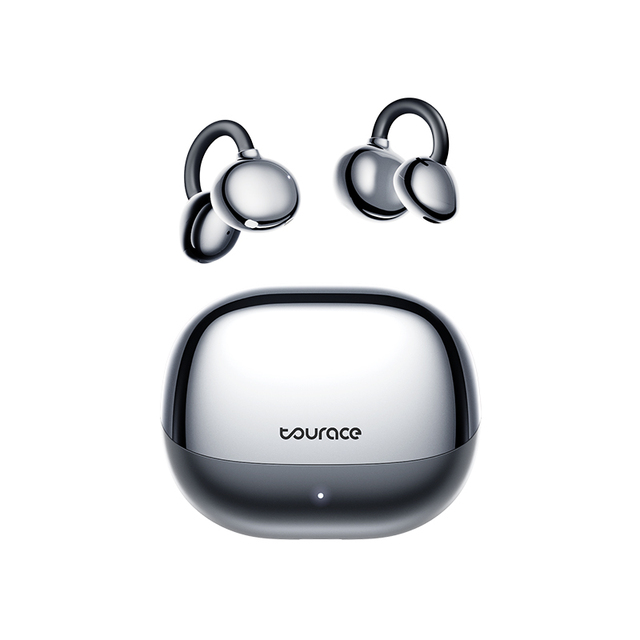 Ear Clip Earbuds Open Ear Sports Headphones Lightweight Comfort Stable Fit Audifonos Wireless Headphones with Luxury Decoration