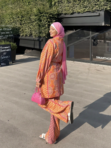 Fashion Hot Sale Malaysia <b>Muslim</b> Wear <b>Cloth</b> Print Kurung Price Baju Dress <b>Muslim</b> Clothing for Women - Product Image 3