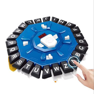 Máquina <span class=keywords><strong>de</strong></span> <span class=keywords><strong>Juego</strong></span> <span class=keywords><strong>de</strong></span> Letras Giratorias Word Spin, Disco Giratorio Grande y Pequeño, <span class=keywords><strong>Juego</strong></span> <span class=keywords><strong>de</strong></span> <span class=keywords><strong>Mesa</strong></span> Educativo para Niños, Aprendizaje <span class=keywords><strong>de</strong></span> Ortografía - Product Image 1