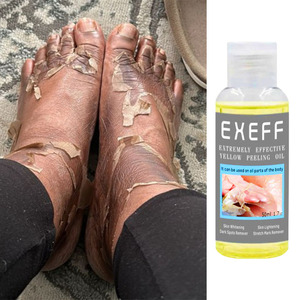 น้ำมันลอกผิวหน้าทำให้ผิวขาวกระจ่างใสผิวสีเหลืองดำติดฉลากตามสั่ง - Product Image 3