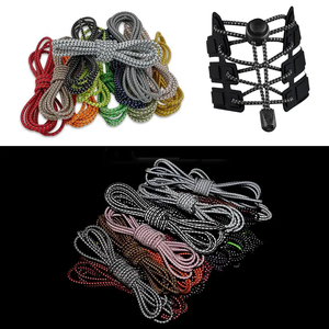 Cinta trenzada reflectante de alta visibilidad para zapatillas, cordón para zapatos de fútbol, 80mm - Product Image 6