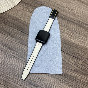 <span class=keywords><strong>Bracelet</strong></span> en <span class=keywords><strong>cuir</strong></span> de conception de luxe pour <span class=keywords><strong>Apple</strong></span> <span class=keywords><strong>Watch</strong></span> 42mm 38mm <span class=keywords><strong>Bracelet</strong></span> de montre en <span class=keywords><strong>cuir</strong></span> PU mince pour Iwatch Series 10 9 8 <span class=keywords><strong>SE</strong></span> <span class=keywords><strong>Bracelet</strong></span> pour femmes - Product Image 3