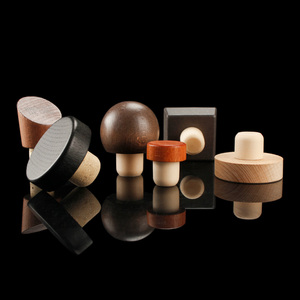 Stopper cho một ly tái sử dụng rượu vang nút chai Tops chai vít mũ với Glass Stopper vui pha lê Glass rượu Stopper - Product Image 3