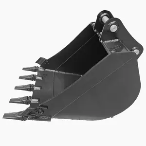 China Factory Wholesale Products Mini Excavator Attachment Bucket Standard Bucket For 1.7T Excavator Earth-Moving Machinery