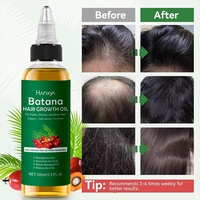 Minyak Batana Herbal Organik Murni Bebas Sulfat Perawatan Pertumbuhan & Penebalan Rambut untuk Perawatan Kulit Kepala di Salon & Rumah