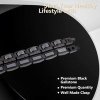 Bracelets en bois d'ébène et acier inoxydable faits à la main de haute qualité, personnalisables, pour hommes, vente en gros