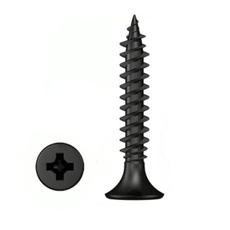 Factory Price Drywall Hidden Camera Black Drywall Screw not Easy To Damage