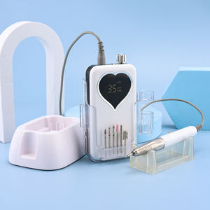 Perceuse Offres Spéciales 35000 tr/min lime électrique à ongles sans brosse EFile meilleur moteur outil à ongles professionnel Logo en forme de coeur - Product Image 1