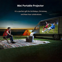 HP330 proyektor Full Hd 4K, proyektor Mini portabel bioskop rumah pintar Video Game