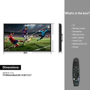 สมาร์ททีวีกลางแจ้งขนาด 65-75 นิ้ว: 4K UHD ความสว่าง 2000nits มาตรฐาน IP65 |   Google TV, รับประกัน 5 ปี ทีวีสำหรับใช้งานกลางแจ้ง ดีไซน์กันน้ำ เหมาะสำหรับ - Product Image 6