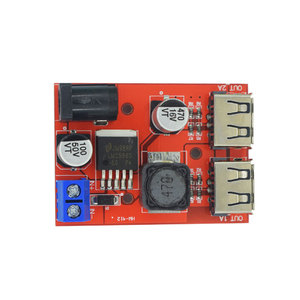 <span class=keywords><strong>LM2596</strong></span> LM2596S DC-DC USB Kép Mô-đun Chuyển Đổi Buck Bước Xuống 9V 12V 24V 36V Sang 5V 3A Bộ Sạc Xe Hơi Nguồn Điện Năng Lượng Mặt Trời - Product Image 5