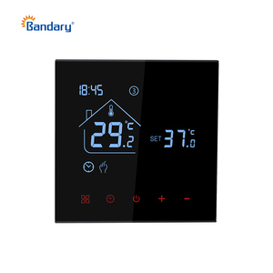 Caldeira a gás <span class=keywords><strong>digital</strong></span> quarto piso aquecimento eletrônico não programável temperatura controlador ar condicionado inteligente termostato alexa - Product Image 3