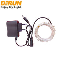 10M 20M 50M LED-Lichterkette Kupferdraht Feenlichter für Weihnachtsbaum Hochzeit Party Garten Feiertagsdekoration Straßenbeleuchtung