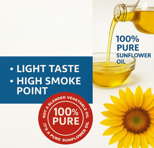 Lance Óleo De Culinária De Girassol Comestível Refinado Transporte Expresso Sabor Light Natural Químico Óleo De Girassol Livre para Fritar Cozimento - Product Image 4