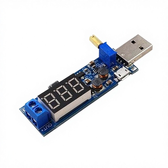 DC-DC USB Boost Power Supply Module 5V to 3.3V 9V 12V 24V Desktop Power Module