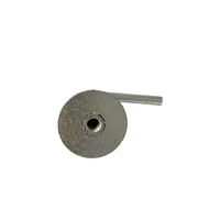 Anneau de levage encastré en plaque ronde soudée, point de levage de type L pour composants préfabriqués en PC