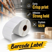 Imprimante d'étiquettes thermiques directes, papier pour codes-barres, étiquettes autocollantes
